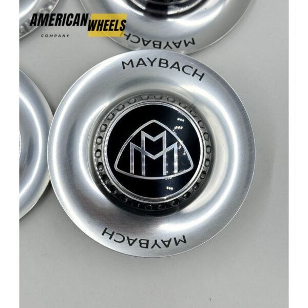 a2234000500 maybach chrome plates with chrome black maybach caps 2