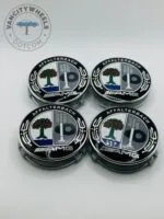 Mercedes Affalterbach Center Caps 74mm—AMG Style Set