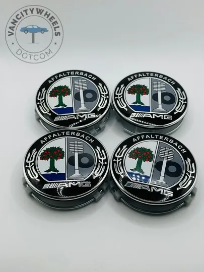 amg.jpeg Mercedes Affalterbach Center Caps 74mm—AMG Style Set - Image 1