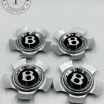 Bentley Chrome Wheel Center Caps