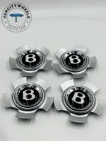 Bentley Chrome Wheel Center Caps