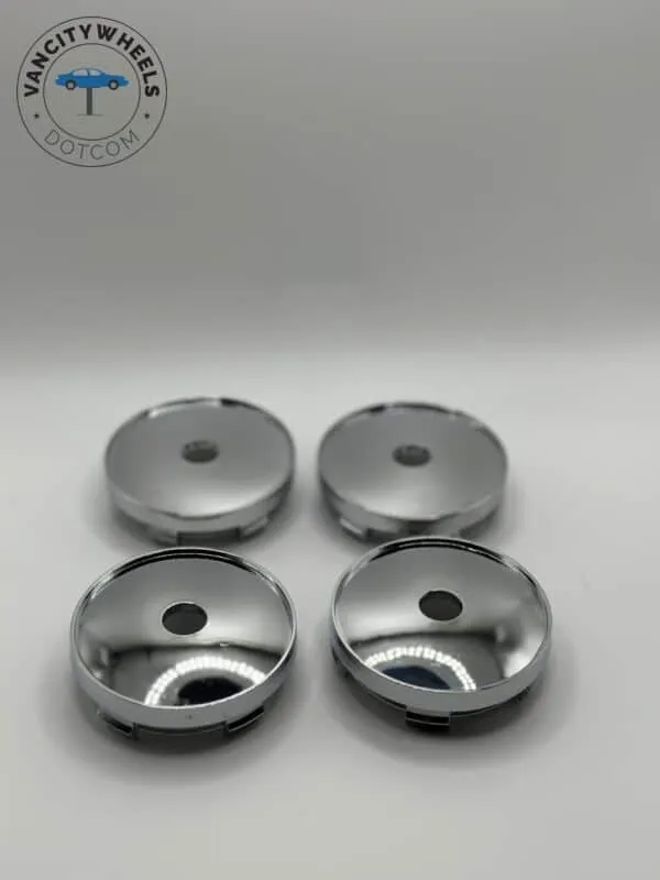Premium Chrome Hub Caps | 60mm/56mm - Image 2