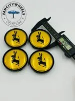 Ferrari Donkey Horse Wheel Caps – 60mm (4Pcs) - Image 5