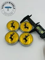 Ferrari Donkey Horse Wheel Caps – 60mm (4Pcs) - Image 4
