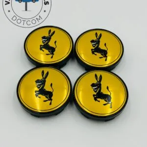 Ferrari Donkey Horse Wheel Caps 60mm 4Pcs