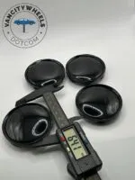 Black Wheel Center Caps 60mm – Sleek Fit (4Pcs) - Image 5