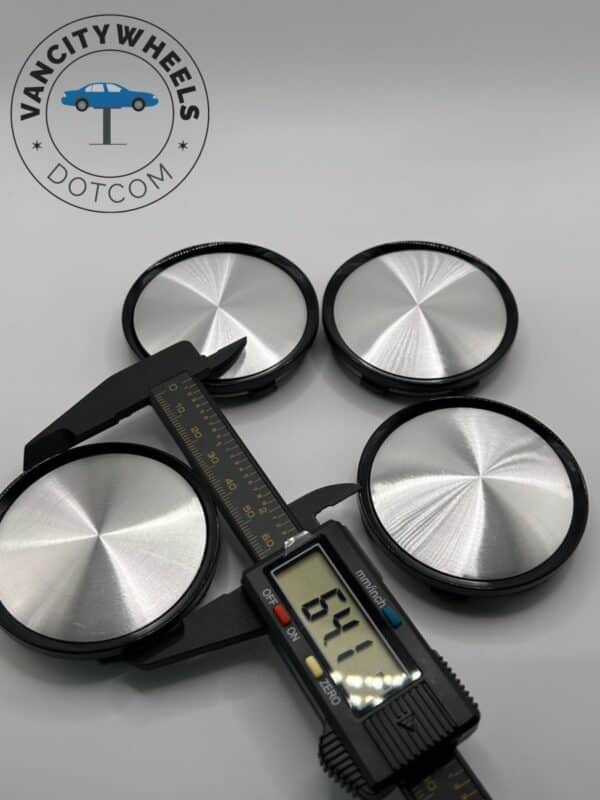 Chrome Wheel Center Caps – 4Pcs Set for Enhanced Wheel Style - Image 5