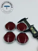 Red & Black Wheel Center Caps – Upgrade Your Vehicle’s Style - Image 6