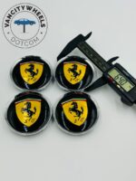 Ferrari Handmade Wheel Center Cap Stickers – Set of 4 - Image 6