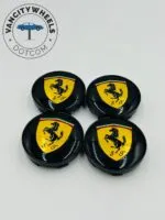 Ferrari Handmade Wheel Center Cap Set of 4