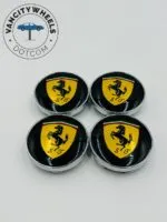Ferrari Handmade Wheel Center Cap Stickers – Set of 4 - Image 2