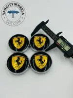 Ferrari Handmade Wheel Center Cap Stickers – Set of 4 - Image 4