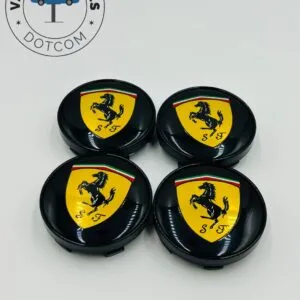 Ferrari Handmade Wheel Center Cap Set of 4