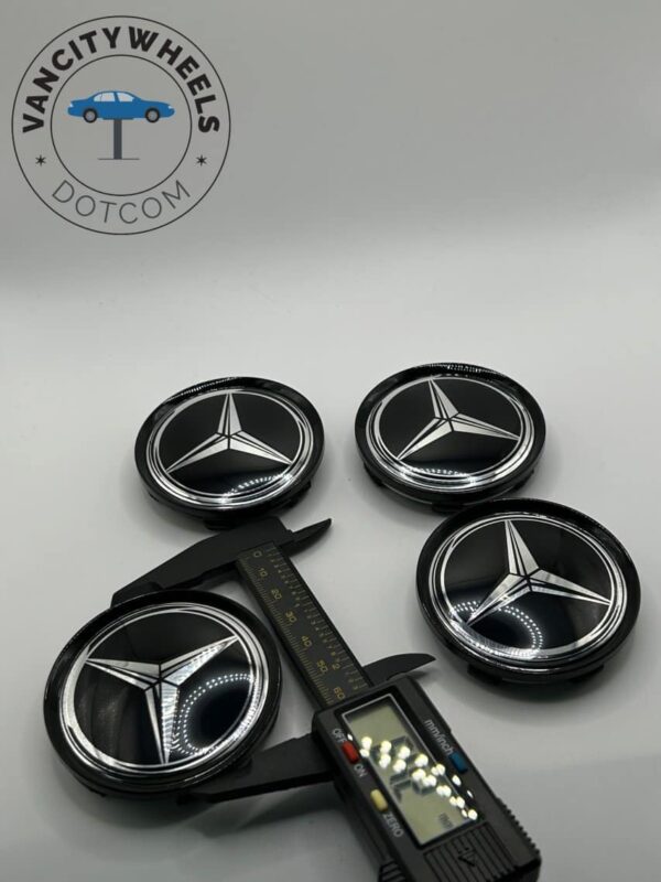 Mercedes AMG Radnabenabdeckung A0004000900 75mm - Image 5