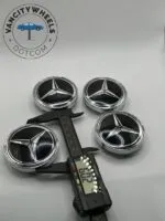 Mercedes AMG Radnabenabdeckung A0004000900 75mm - Image 4