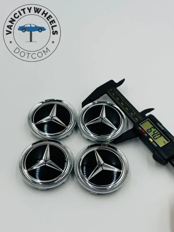 Mercedes AMG Radnabenabdeckung A0004000900 75mm - Image 6