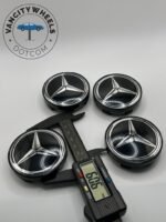 Mercedes AMG Radnabenabdeckung A0004000900 75mm - Image 3