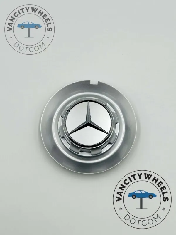 Mercedes Benz 146mm Chrome Wheel Cap – C-1028 17028 - (Set of 4) - Image 2