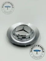 Mercedes Benz 146mm Chrome Wheel Cap – C-1028 17028 - (Set of 4) - Image 3