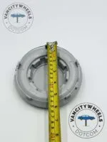 Mercedes Benz 146mm Chrome Wheel Cap – C-1028 17028 - (Set of 4) - Image 5