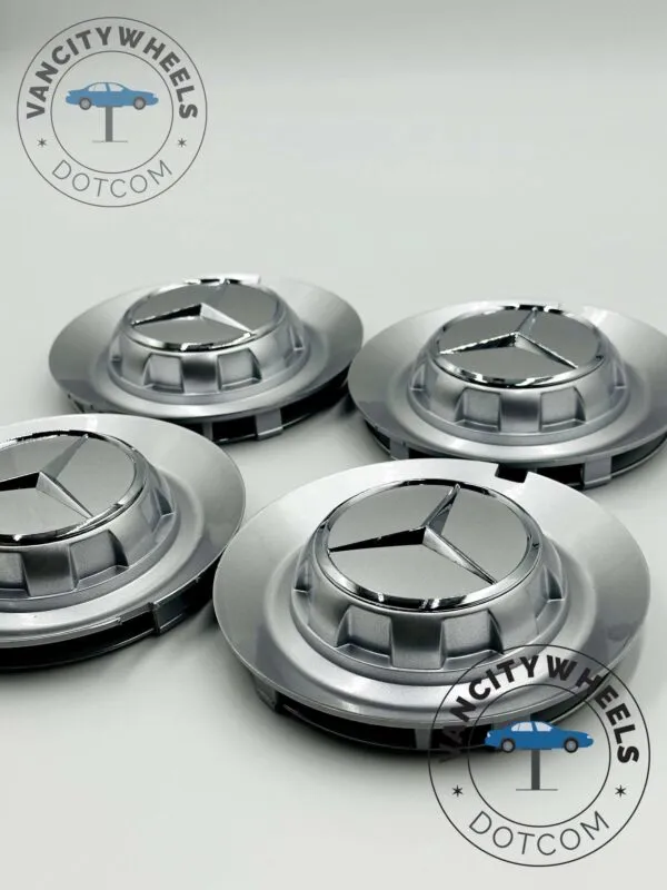 Mercedes Benz 146mm Chrome Wheel Cap – C-1028 17028 - (Set of 4) - Image 8