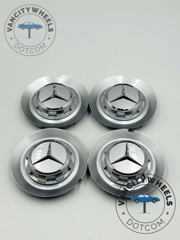 Mercedes Benz 146mm Chrome Wheel Center Hub Cover Cap C-1028 17028 For Mercedes Benz Wheels, Mercedes Benz 146mm Center HubCap Covers Chrome