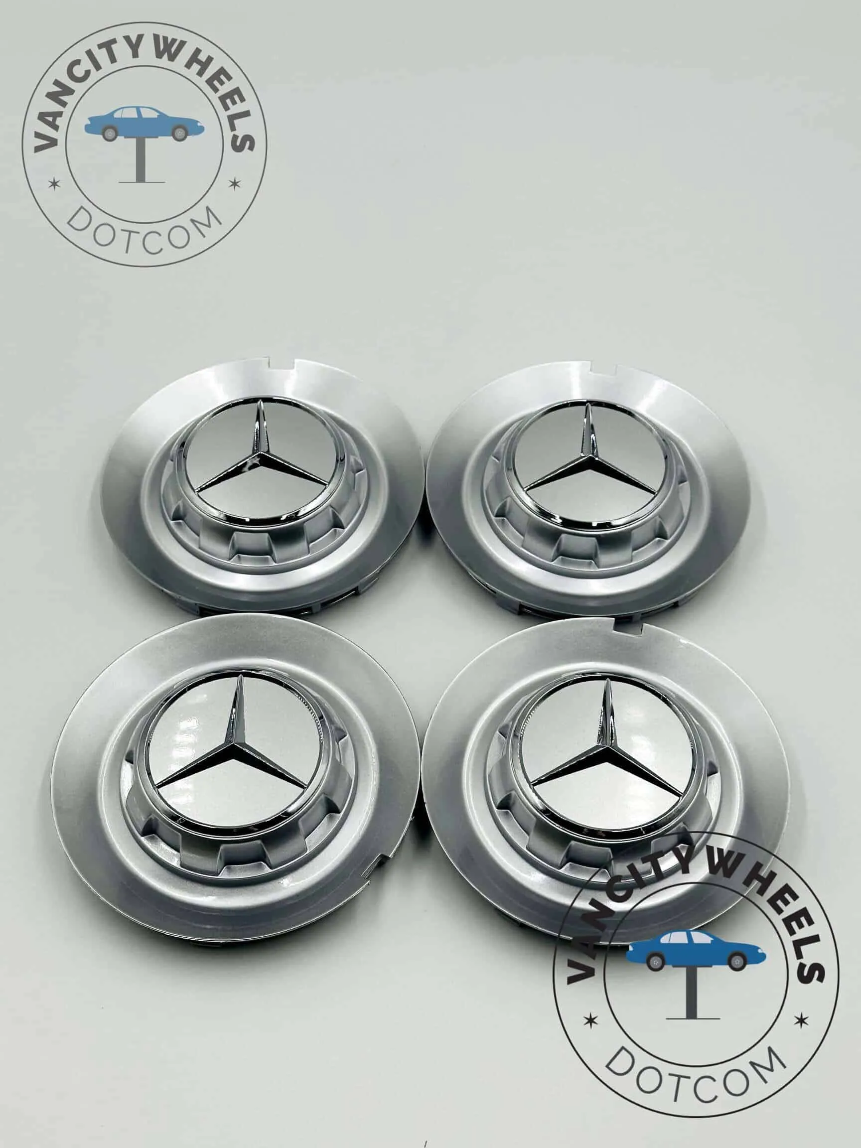 Mercedes 146mm Chrome Wheel Cap C-1028 17028 Mercedes Benz 146mm Chrome Wheel
