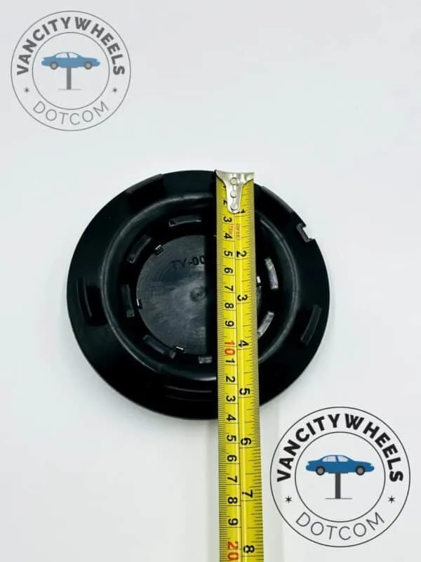 Mercedes 146mm Gloss Black Hub Cap – TY006 - (Set of 4) - Image 5