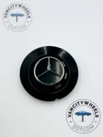 Mercedes 146mm Gloss Black Hub Cap – TY006 - (Set of 4) - Image 8