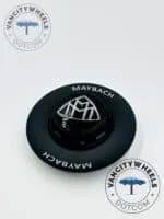 Maybach 146mm Black Wheel Center Hub Cover Cap for Mercedes Benz - Image 3