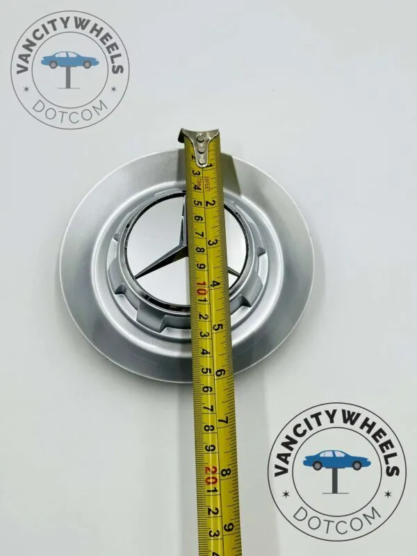 Mercedes Benz 146mm Chrome Wheel Cap – C-1028 17028 - (Set of 4) - Image 4