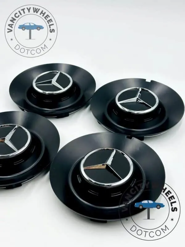Mercedes 164mm Wheel Hub Cap with Logo – WY0347 - (Set of 4) - Image 7