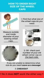 Premium Wheel Center Caps for Mercedes A2224000900 – Best 154mm Spike Wheels Hub Cover with Silver Chrome with Black Silver Logo (Set of 4) - Image 8