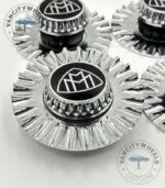 Premium Chrome Mercedes Benz Maybach Center Caps - (Set of 4) - Image 6