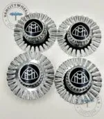 Premium Chrome Mercedes Benz Maybach Center Caps - (Set of 4) - Image 2
