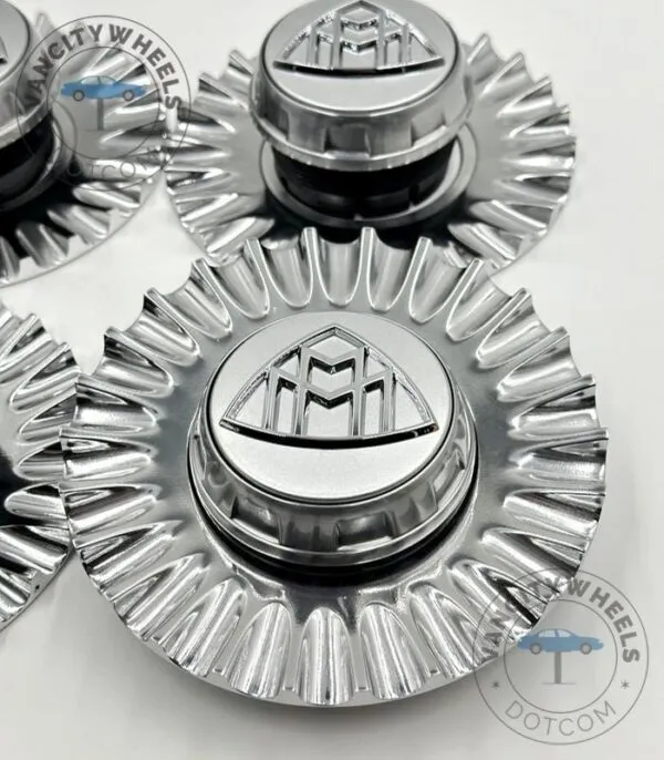 Mercedes Benz Maybach Hub Caps 150mm Chrome Covers - (Set of 4) - Image 6