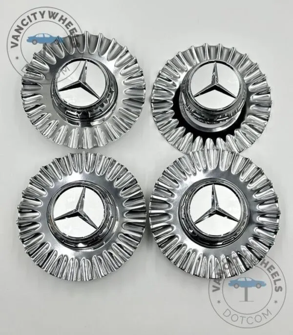 Mercedes Maybach 150mm Chrome Center Cap - Luxury Upgrade - (Set of 4) - Image 7