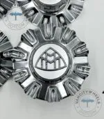 Chrome Mercedes Benz Maybach Center Cap S580,  145mm - (Set of 4) - Image 6