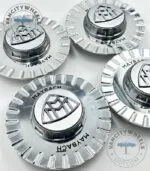 Chrome Mercedes Benz Wheel Cap Covers 147 mm Hub Fit - (Set of 4) - Image 3