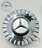 Mercedes Maybach Spike Center Caps – Chrome 147mm (4 Pack) - Image 3