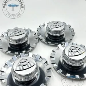 Mercedes Maybach 154mm Silver Spike Hubcap