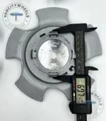 Bentley Continental GT Wheel Center Caps in Black/Silver (4Pcs) - Image 3