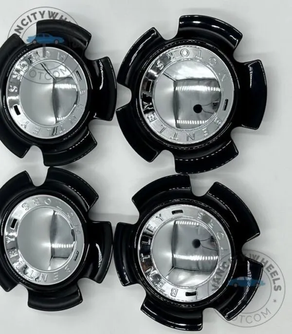 Black Bentley Continental GT Wheel Caps – Propeller 21" (Set of 4) - Image 6