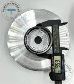 Mercedes Maybach 150mm Hub Caps – Chrome, Spike Wheels - (Set of 4) - Image 6