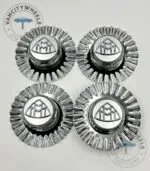 Mercedes Benz Maybach Hub Caps 150mm Chrome Covers - (Set of 4) - Image 7