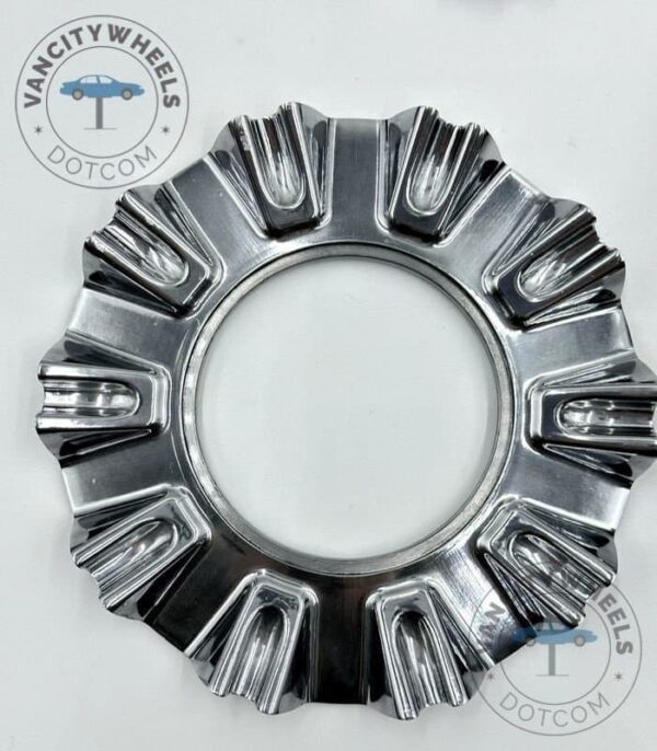 Mercedes Maybach S580 145mm Wheel Cap – Silver/Black - (Set of 4) - Image 4