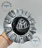 Mercedes Maybach S580 145mm Silver Spike Center Cap - (Set of 4) - Image 7