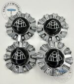 Mercedes Maybach S580 145mm Silver Spike Center Cap - (Set of 4) - Image 2