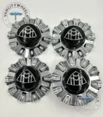 Mercedes Maybach S580 145mm Silver Spike Center Cap - (Set of 4) - Image 2