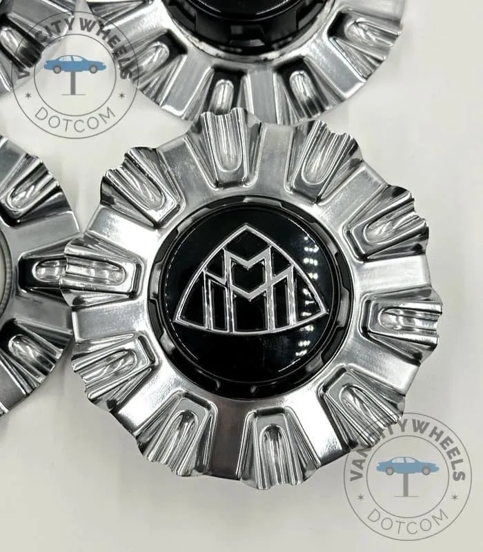 Mercedes Maybach S580 145mm Silver Spike Cap Mercedes Maybach S580 145mm Silver